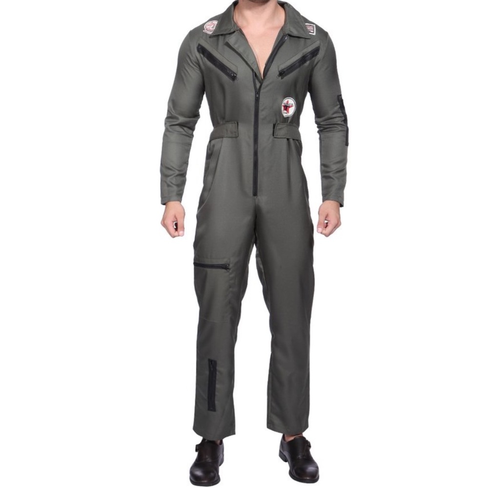 Men’s Top Gun Pilot Costume Size XL